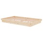Estructura de cama madera maciza 120x200 cm de vidaXL, Camas y somieres - Ref: Foro24-819902, Precio: 115,66 €, Descuento: %