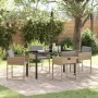 Conjunto de Comedor de Jardín 5 pcs Beige ratán sintético en Sillas de jardín | Comprar online en Foru.es