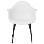 Sillas de comedor 4 unidades blancas PP en Sillas de comedor | Comprar online en Foru.es