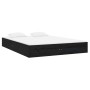 Estructura de cama madera maciza negra 120x190 cm de vidaXL, Camas y somieres - Ref: Foro24-820076, Precio: 132,00 €, Descuen...