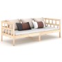 Sofá cama madera maciza de pino 80x200 cm de vidaXL, Camas y somieres - Ref: Foro24-820212, Precio: 120,14 €, Descuento: %