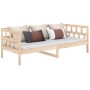 Sofá cama madera maciza de pino 80x200 cm de vidaXL, Camas y somieres - Ref: Foro24-820212, Precio: 120,14 €, Descuento: %