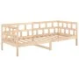 Sofá cama madera maciza de pino 80x200 cm de vidaXL, Camas y somieres - Ref: Foro24-820212, Precio: 117,78 €, Descuento: %