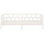 Sofá cama madera maciza de pino blanco 90x190 cm de vidaXL, Camas y somieres - Ref: Foro24-820218, Precio: 143,77 €, Descuent...