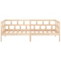 Sofá cama de madera maciza de pino 90x200 cm de vidaXL, Camas y somieres - Ref: Foro24-820207, Precio: 110,04 €, Descuento: %