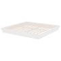 Estructura de cama madera maciza blanca 200x200 cm de vidaXL, Camas y somieres - Ref: Foro24-819928, Precio: 200,90 €, Descue...