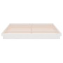 Estructura de cama madera maciza blanca 200x200 cm de vidaXL, Camas y somieres - Ref: Foro24-819928, Precio: 200,90 €, Descue...