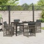 Conjunto de Comedor de Jardín 5 pcs Gris ratán sintético en Sillas de jardín | Comprar online en Foru.es