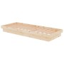 Estructura de cama madera maciza 75x190 cm de vidaXL, Camas y somieres - Ref: Foro24-819932, Precio: 102,69 €, Descuento: %