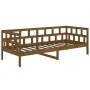 Sofá cama madera maciza de pino marrón miel 80x200 cm de vidaXL, Camas y somieres - Ref: Foro24-820215, Precio: 111,19 €, Des...