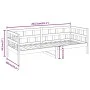 Sofá cama madera maciza de pino marrón miel 80x200 cm de vidaXL, Camas y somieres - Ref: Foro24-820215, Precio: 111,19 €, Des...