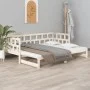 Sofá cama extraíble madera maciza de pino 2x(90x200) cm de vidaXL, Camas y somieres - Ref: Foro24-820222, Precio: 209,84 €, D...