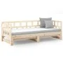 Sofá cama extraíble madera maciza de pino 2x(90x200) cm de vidaXL, Camas y somieres - Ref: Foro24-820222, Precio: 209,84 €, D...