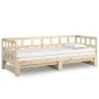 Sofá cama extraíble madera maciza de pino 2x(90x200) cm de vidaXL, Camas y somieres - Ref: Foro24-820222, Precio: 209,84 €, D...
