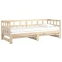 Sofá cama extraíble madera maciza de pino 2x(90x200) cm de vidaXL, Camas y somieres - Ref: Foro24-820222, Precio: 209,84 €, D...