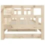 Sofá cama extraíble madera maciza de pino 2x(90x200) cm de vidaXL, Camas y somieres - Ref: Foro24-820222, Precio: 209,84 €, D...