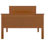 Estructura de cama madera maciza pino marrón miel 90x200 cm de vidaXL, Camas y somieres - Ref: Foro24-322188, Precio: 120,52 ...