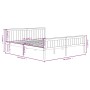 Estructura de cama madera maciza de pino 200x200 cm de vidaXL, Camas y somieres - Ref: Foro24-322187, Precio: 203,16 €, Descu...