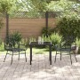 Conjunto de Comedor de Jardín 3 pcs Negro ratán sintético en Sillas de jardín | Comprar online en Foru.es