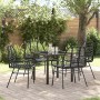 Conjunto de Comedor de Jardín 5 pcs Negro ratán sintético en Sillas de jardín | Comprar online en Foru.es