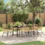 Conjunto de Comedor de Jardín 7 pcs Marrón ratán sintético en Sillas de jardín | Comprar online en Foru.es