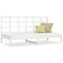 Sofá cama madera maciza de pino blanco 80x200 cm de vidaXL, Camas y somieres - Ref: Foro24-3108208, Precio: 132,88 €, Descuen...