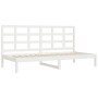Sofá cama madera maciza de pino blanco 80x200 cm de vidaXL, Camas y somieres - Ref: Foro24-3108208, Precio: 134,87 €, Descuen...