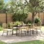 Conjunto de Comedor de Jardín 7 pcs Marrón ratán sintético en Sillas de jardín | Comprar online en Foru.es