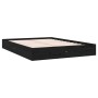 Estructura de cama madera maciza negra King Size 150x200 cm de vidaXL, Camas y somieres - Ref: Foro24-820041, Precio: 146,10 ...