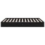 Estructura de cama madera maciza negra King Size 150x200 cm de vidaXL, Camas y somieres - Ref: Foro24-820041, Precio: 146,10 ...