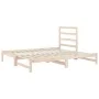 Sofá cama extraíble madera maciza de pino 2x(90x190) cm de vidaXL, Camas y somieres - Ref: Foro24-3108312, Precio: 135,47 €, ...