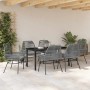 Conjunto de Comedor de Jardín 7 pcs Gris ratán sintético en Sillas de jardín | Comprar online en Foru.es