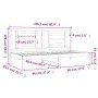 Sofá cama madera maciza de pino 80x200 cm de vidaXL, Camas y somieres - Ref: Foro24-3108061, Precio: 117,15 €, Descuento: %