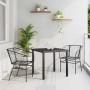 Conjunto de Comedor de Jardín 3 pcs Negro ratán sintético en Sillas de jardín | Comprar online en Foru.es
