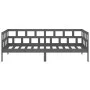 Sofá cama de madera maciza de pino gris 90x200 cm de vidaXL, Camas y somieres - Ref: Foro24-820209, Precio: 114,36 €, Descuen...
