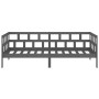 Sofá cama de madera maciza de pino gris 90x200 cm de vidaXL, Camas y somieres - Ref: Foro24-820209, Precio: 114,21 €, Descuen...