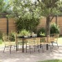Conjunto de Comedor de Jardín 7 pcs Marrón ratán sintético en Sillas de jardín | Comprar online en Foru.es