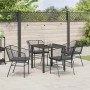 Conjunto de Comedor de Jardín 5 pcs Negro ratán sintético en Sillas de jardín | Comprar online en Foru.es