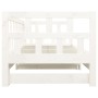 Sofá cama extraíble madera maciza de pino blanco 2x(90x200) cm de vidaXL, Camas y somieres - Ref: Foro24-820223, Precio: 245,...