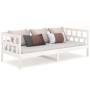 Sofá cama madera maciza de pino blanco 80x200 cm de vidaXL, Camas y somieres - Ref: Foro24-820213, Precio: 142,59 €, Descuent...