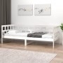 Sofá cama madera maciza de pino blanco 80x200 cm de vidaXL, Camas y somieres - Ref: Foro24-820213, Precio: 142,59 €, Descuent...
