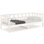 Sofá cama madera maciza de pino blanco 80x200 cm de vidaXL, Camas y somieres - Ref: Foro24-820213, Precio: 142,59 €, Descuent...