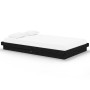 Estructura de cama madera maciza negro 120x200 cm de vidaXL, Camas y somieres - Ref: Foro24-819906, Precio: 164,79 €, Descuen...