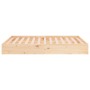 Estructura de cama madera maciza 120x190 cm de vidaXL, Camas y somieres - Ref: Foro24-820072, Precio: 99,09 €, Descuento: %