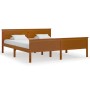 Estructura de cama madera maciza pino marrón miel 180x200 cm de vidaXL, Camas y somieres - Ref: Foro24-322193, Precio: 172,56...