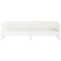 Sofá cama extraíble madera maciza de pino blanco 2x(80x200) cm de vidaXL, Camas y somieres - Ref: Foro24-820258, Precio: 210,...