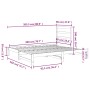 Sofá cama extraíble madera maciza de pino blanco 2x(90x200) cm de vidaXL, Camas y somieres - Ref: Foro24-3108303, Precio: 147...