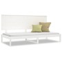 Sofá cama madera maciza de pino blanco 80x200 cm de vidaXL, Camas y somieres - Ref: Foro24-3108138, Precio: 151,81 €, Descuen...