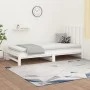 Removable sofa bed solid white pine wood 2x(90x190) cm by vidaXL, Beds and slatted bases - Ref: Foro24-3108328, Price: 161,80...