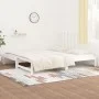 Removable sofa bed solid white pine wood 2x(90x190) cm by vidaXL, Beds and slatted bases - Ref: Foro24-3108328, Price: 161,80...